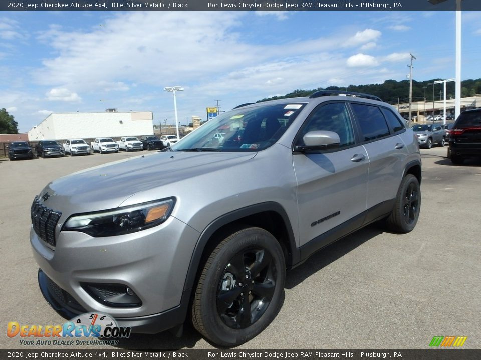 Front 3/4 View of 2020 Jeep Cherokee Altitude 4x4 Photo #1