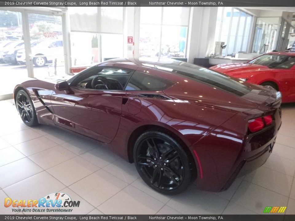 2019 Chevrolet Corvette Stingray Coupe Long Beach Red Tintcoat / Black Photo #3