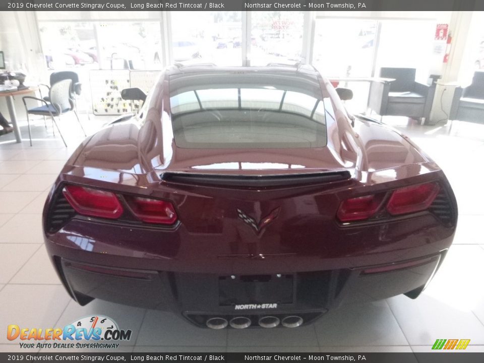 2019 Chevrolet Corvette Stingray Coupe Long Beach Red Tintcoat / Black Photo #5