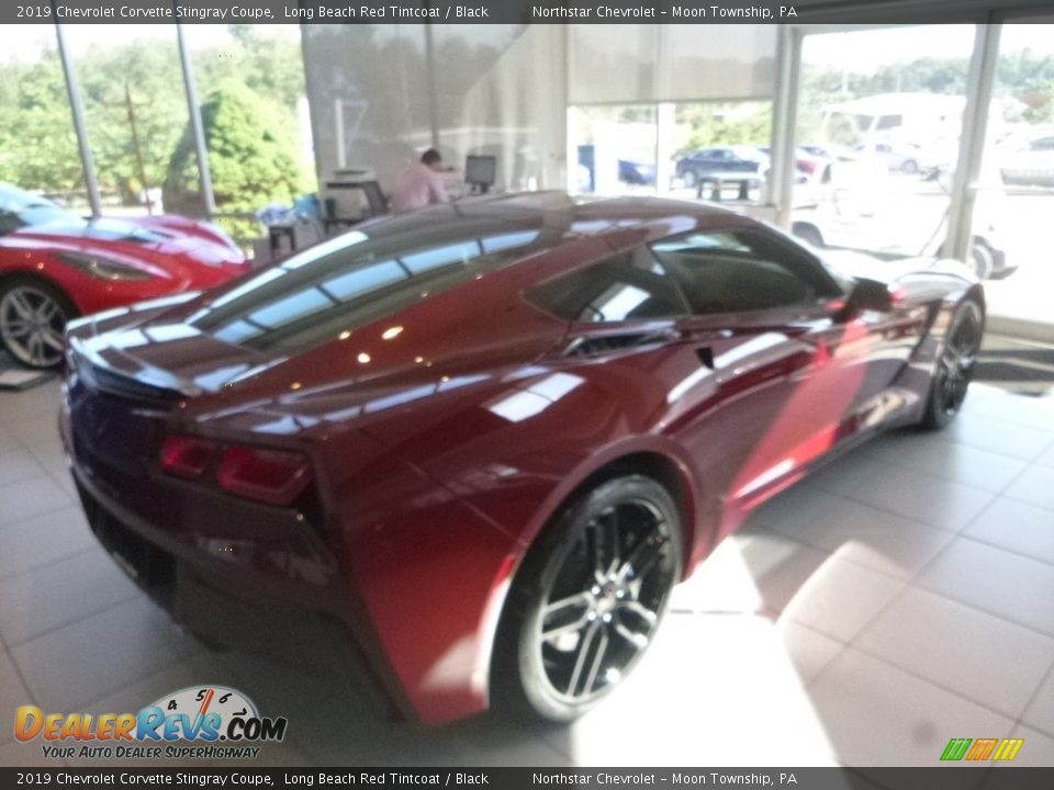 2019 Chevrolet Corvette Stingray Coupe Long Beach Red Tintcoat / Black Photo #6