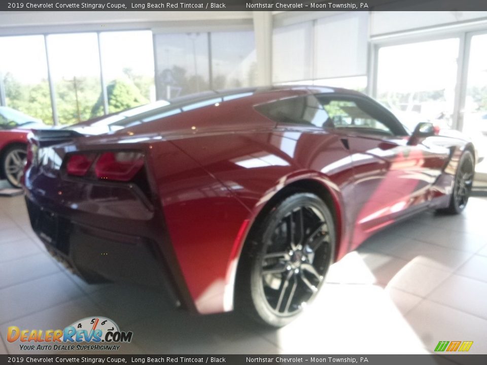 2019 Chevrolet Corvette Stingray Coupe Long Beach Red Tintcoat / Black Photo #7