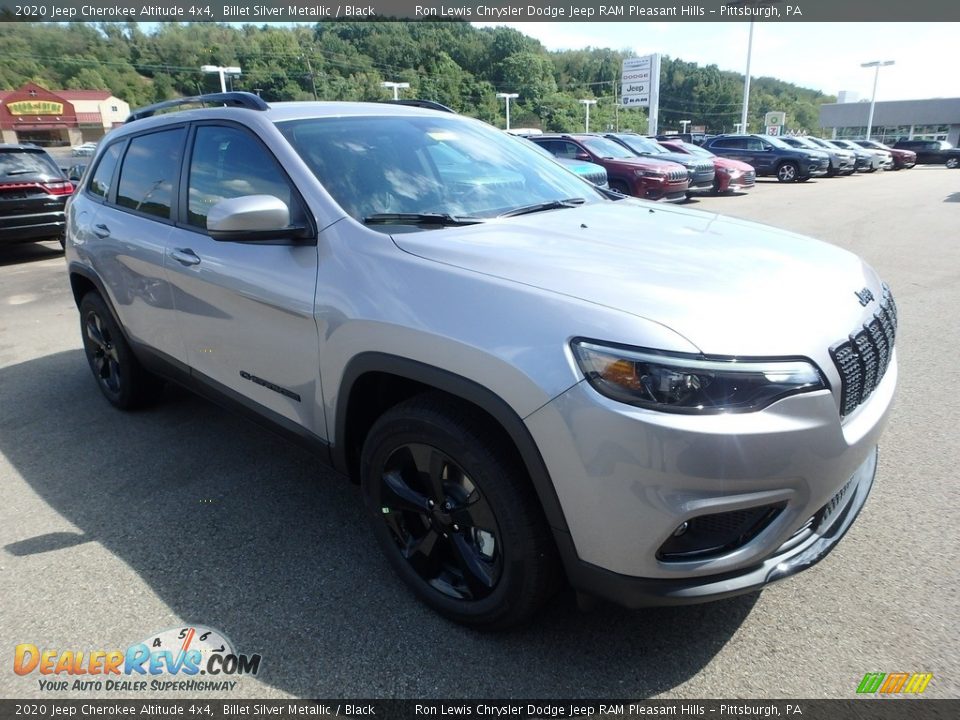 Billet Silver Metallic 2020 Jeep Cherokee Altitude 4x4 Photo #8