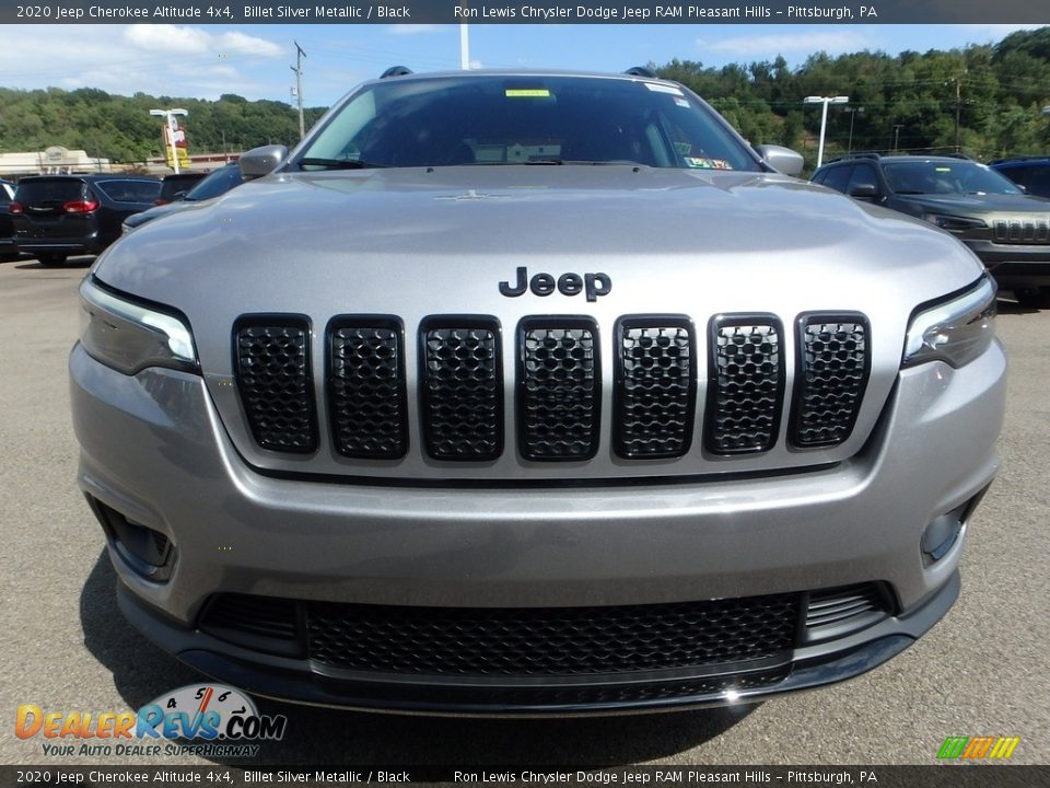2020 Jeep Cherokee Altitude 4x4 Billet Silver Metallic / Black Photo #9