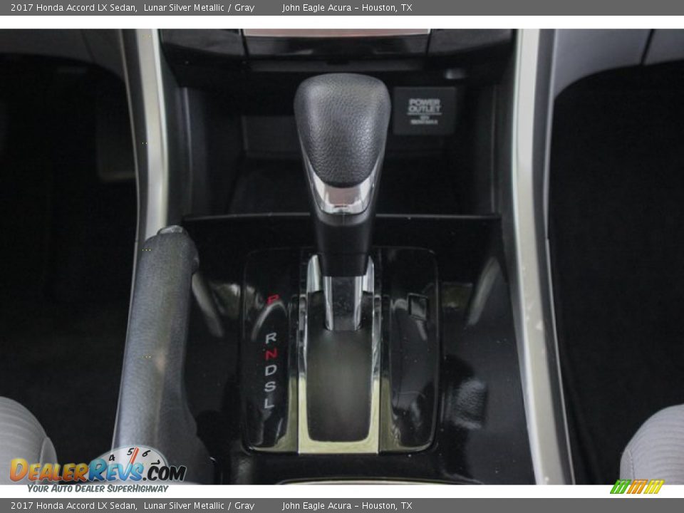 2017 Honda Accord LX Sedan Lunar Silver Metallic / Gray Photo #29