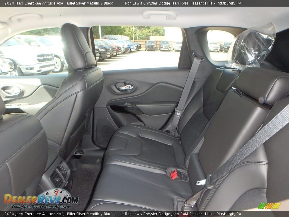 Rear Seat of 2020 Jeep Cherokee Altitude 4x4 Photo #12