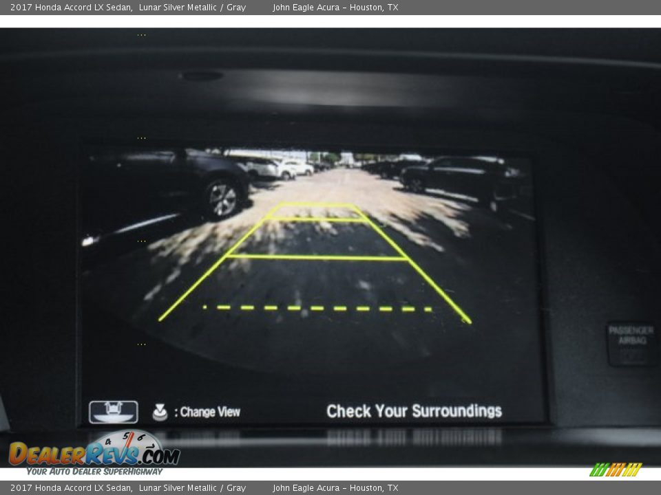 2017 Honda Accord LX Sedan Lunar Silver Metallic / Gray Photo #31