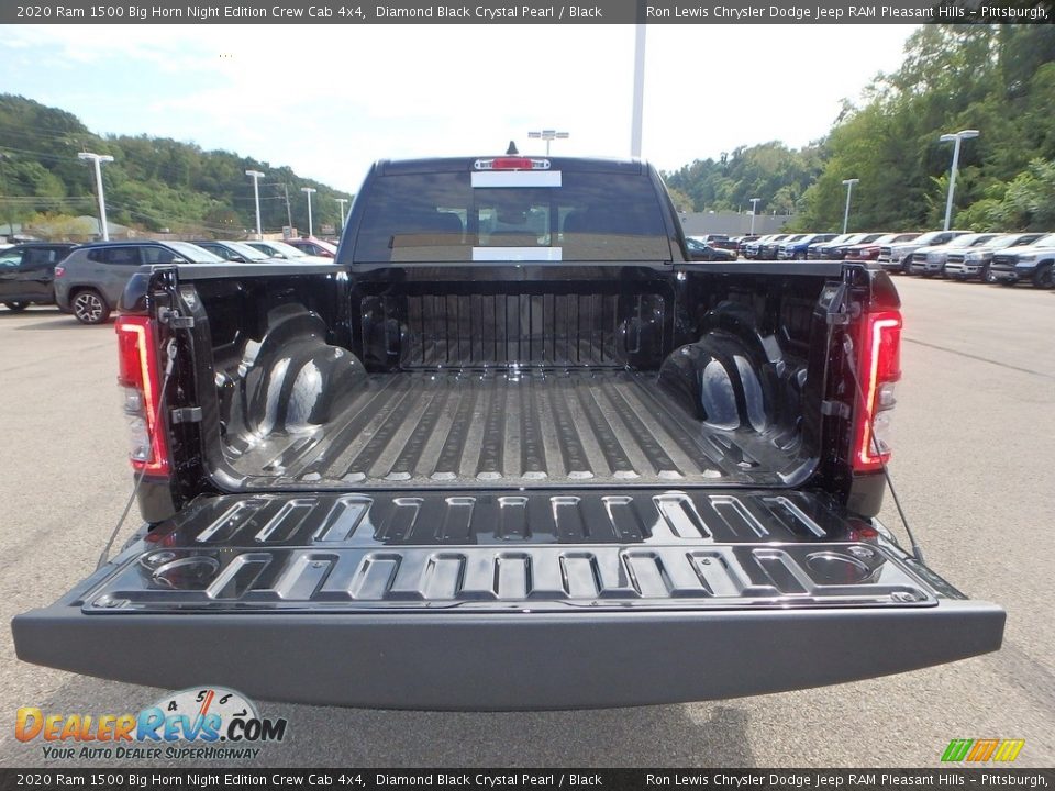 2020 Ram 1500 Big Horn Night Edition Crew Cab 4x4 Diamond Black Crystal Pearl / Black Photo #5
