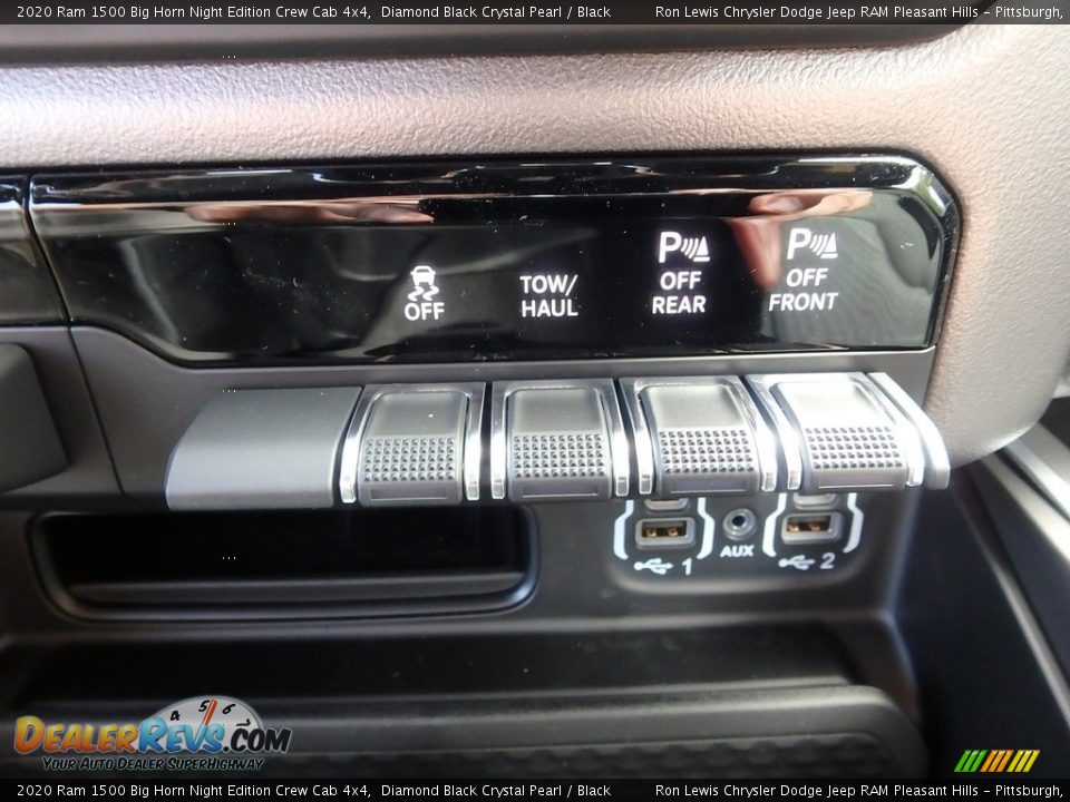 2020 Ram 1500 Big Horn Night Edition Crew Cab 4x4 Diamond Black Crystal Pearl / Black Photo #20