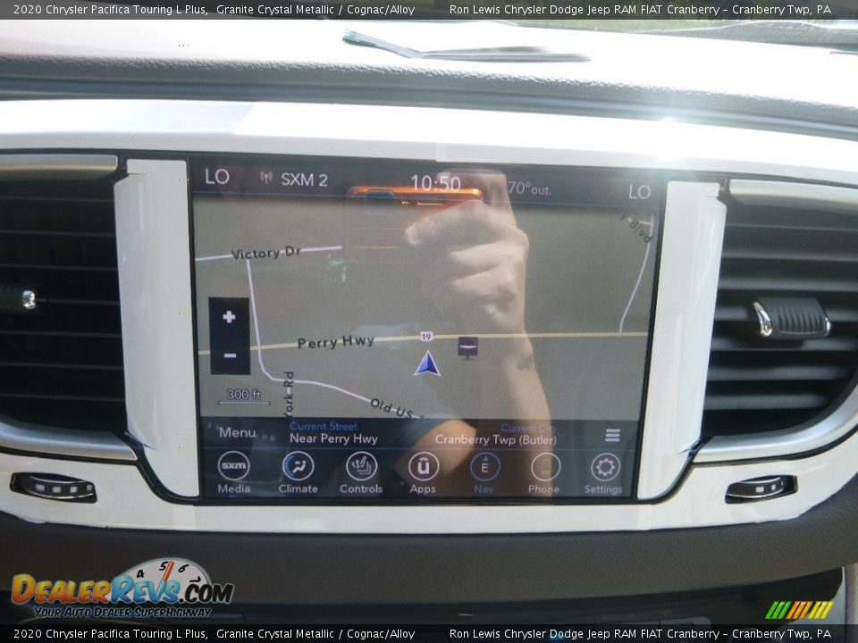 Navigation of 2020 Chrysler Pacifica Touring L Plus Photo #18
