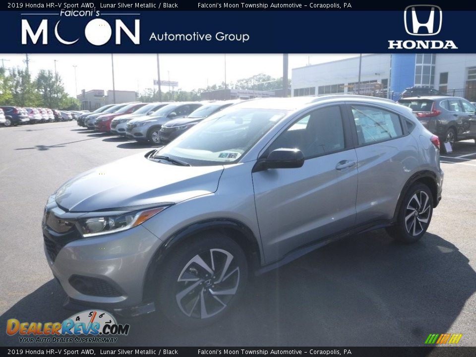 2019 Honda HR-V Sport AWD Lunar Silver Metallic / Black Photo #1