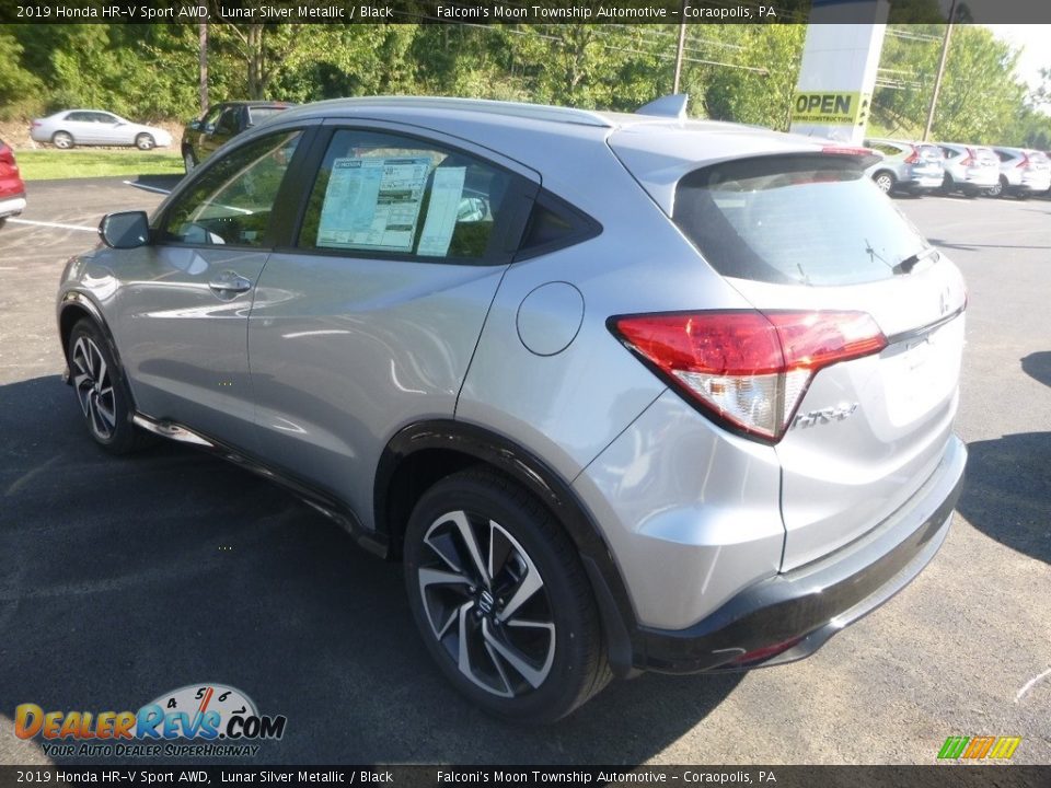 2019 Honda HR-V Sport AWD Lunar Silver Metallic / Black Photo #3