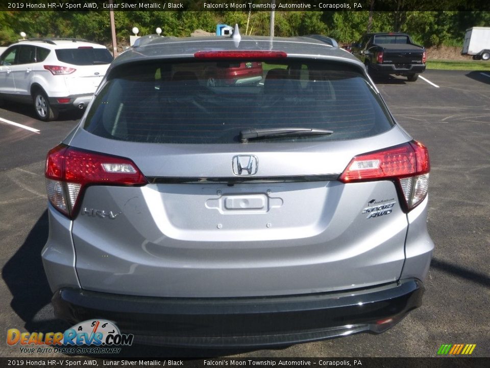 2019 Honda HR-V Sport AWD Lunar Silver Metallic / Black Photo #4