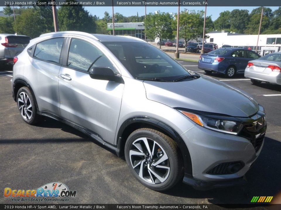 2019 Honda HR-V Sport AWD Lunar Silver Metallic / Black Photo #6