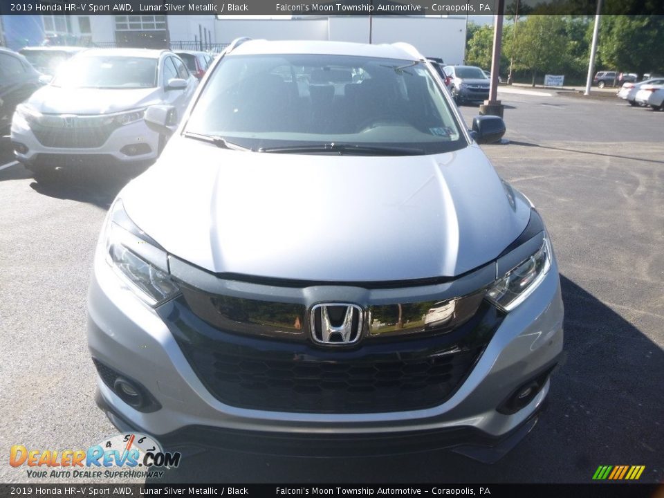 2019 Honda HR-V Sport AWD Lunar Silver Metallic / Black Photo #7