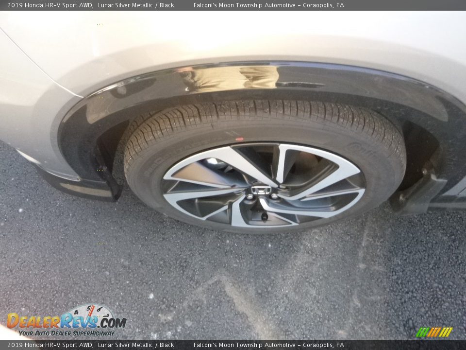 2019 Honda HR-V Sport AWD Lunar Silver Metallic / Black Photo #8