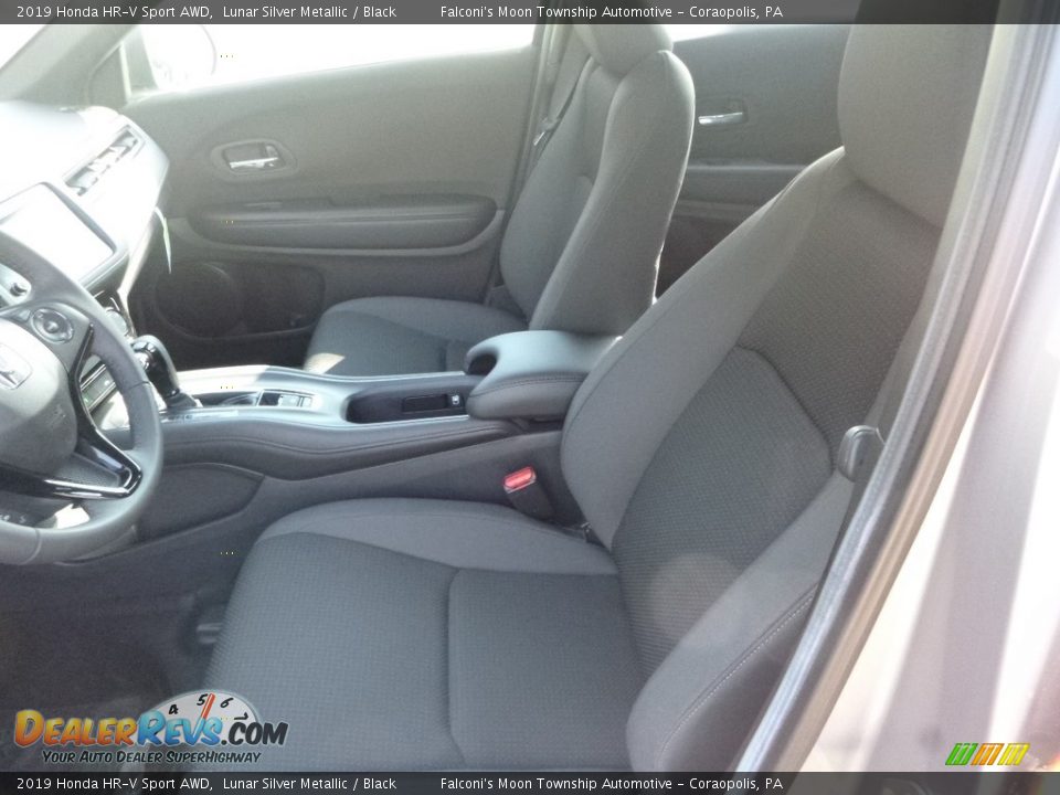 2019 Honda HR-V Sport AWD Lunar Silver Metallic / Black Photo #9