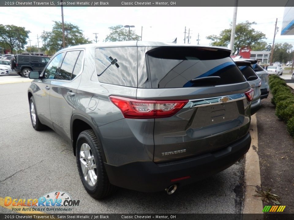 2019 Chevrolet Traverse LS Satin Steel Metallic / Jet Black Photo #5