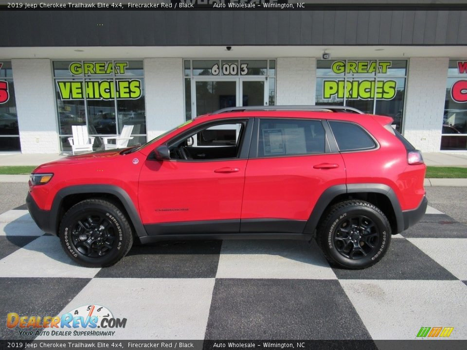 2019 Jeep Cherokee Trailhawk Elite 4x4 Firecracker Red / Black Photo #1