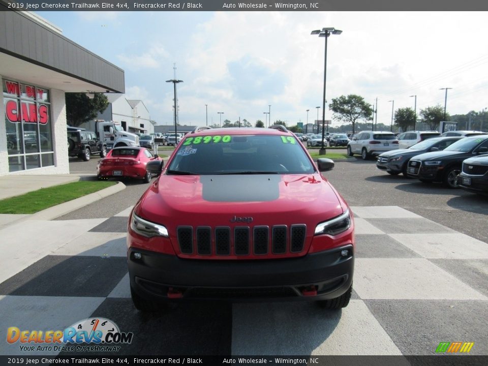 2019 Jeep Cherokee Trailhawk Elite 4x4 Firecracker Red / Black Photo #2