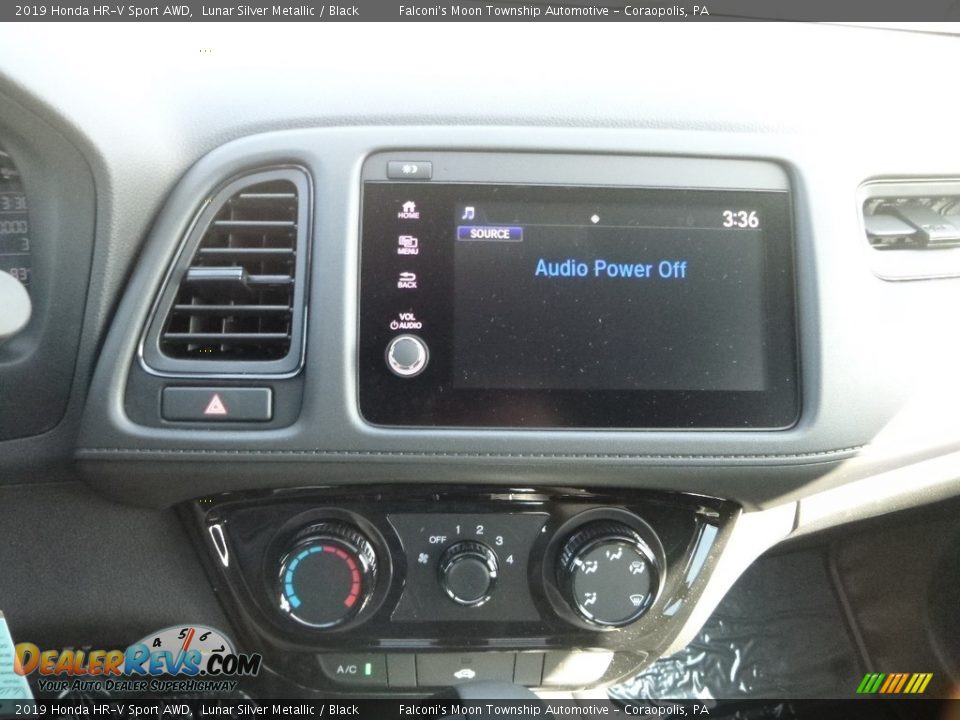 2019 Honda HR-V Sport AWD Lunar Silver Metallic / Black Photo #13