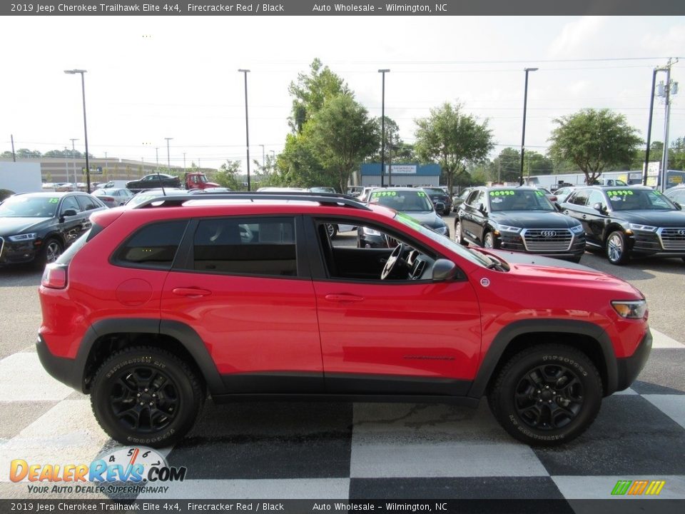 2019 Jeep Cherokee Trailhawk Elite 4x4 Firecracker Red / Black Photo #3