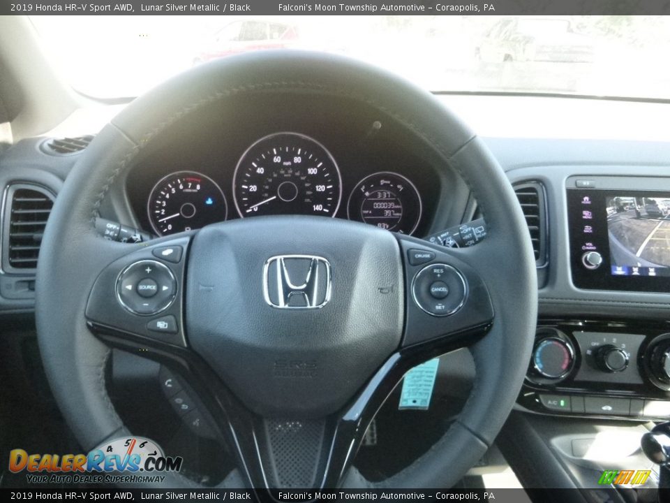 2019 Honda HR-V Sport AWD Lunar Silver Metallic / Black Photo #15