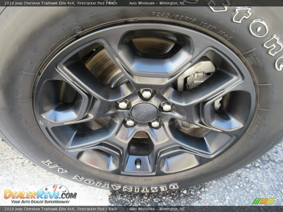 2019 Jeep Cherokee Trailhawk Elite 4x4 Firecracker Red / Black Photo #7