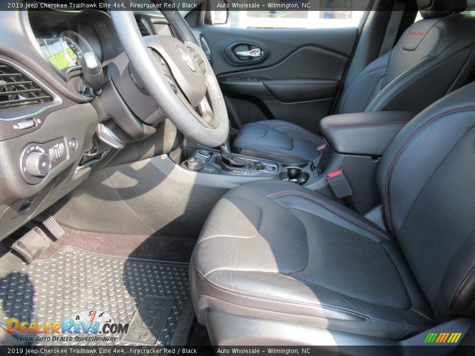 2019 Jeep Cherokee Trailhawk Elite 4x4 Firecracker Red / Black Photo #9