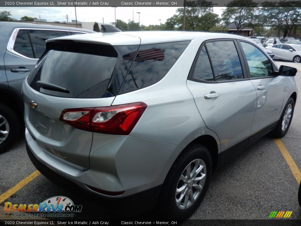 2020 Chevrolet Equinox LS Silver Ice Metallic / Ash Gray Photo #4