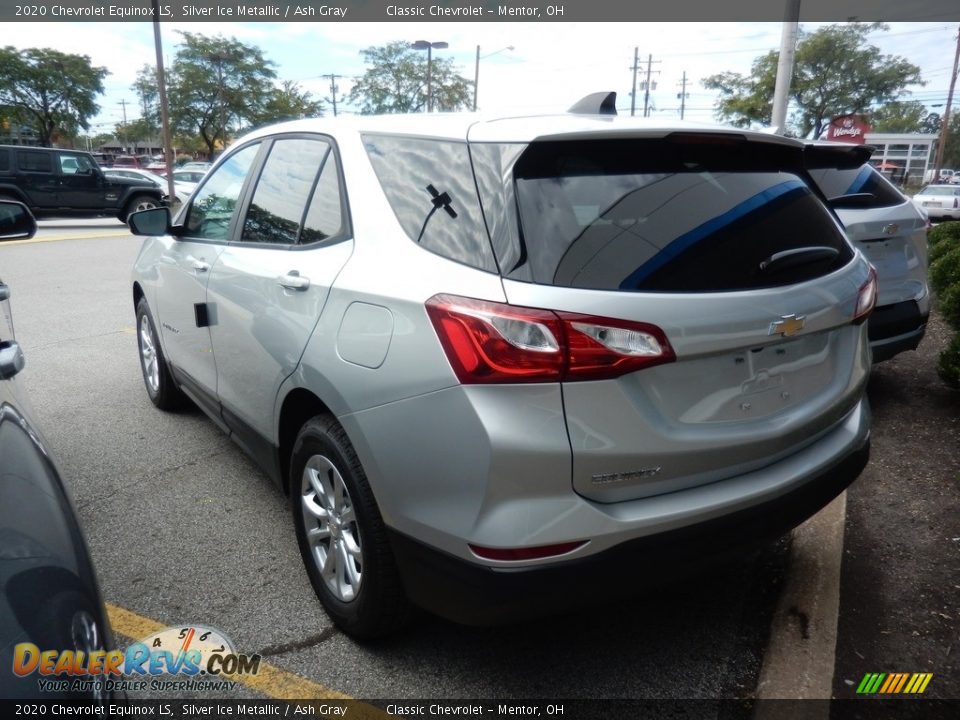 2020 Chevrolet Equinox LS Silver Ice Metallic / Ash Gray Photo #5