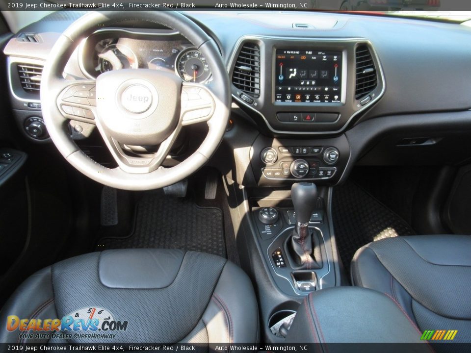 2019 Jeep Cherokee Trailhawk Elite 4x4 Firecracker Red / Black Photo #14