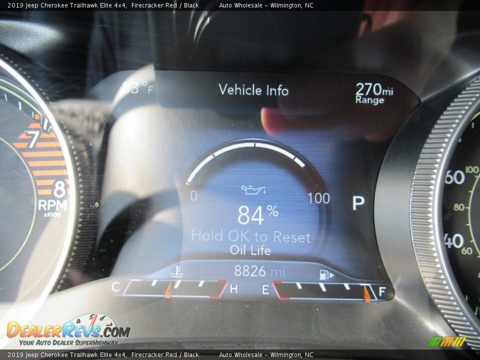 2019 Jeep Cherokee Trailhawk Elite 4x4 Firecracker Red / Black Photo #15