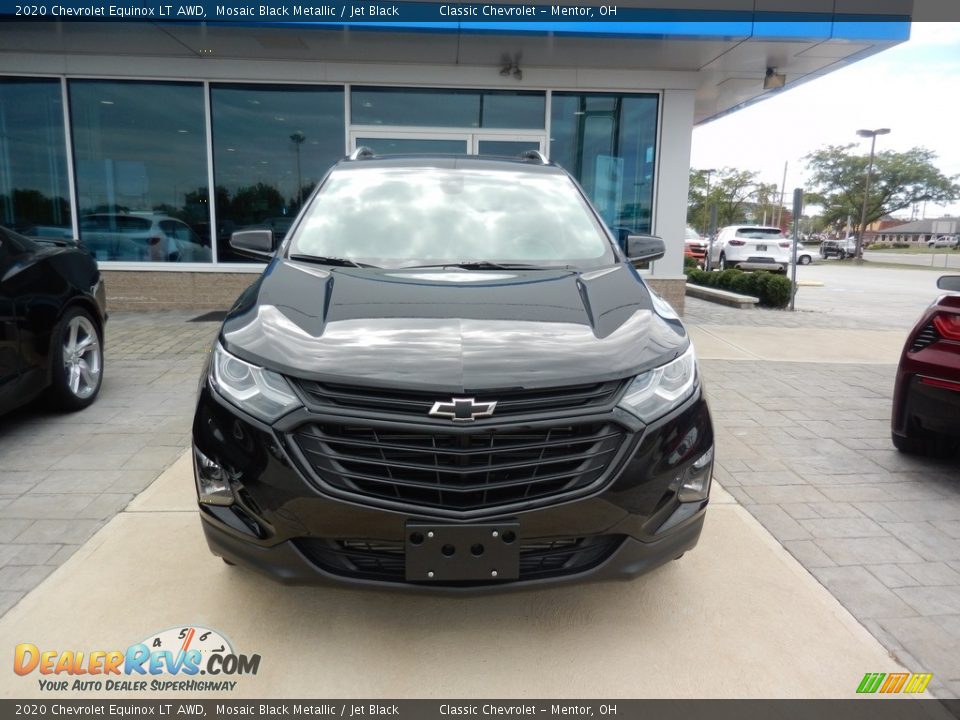 2020 Chevrolet Equinox LT AWD Mosaic Black Metallic / Jet Black Photo #2