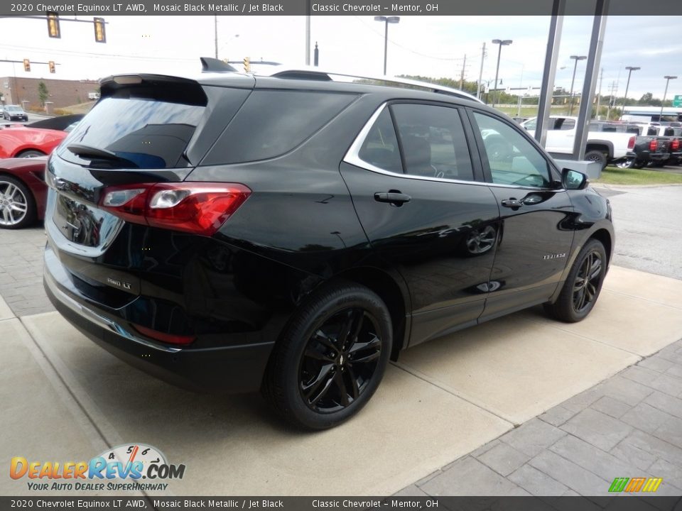 2020 Chevrolet Equinox LT AWD Mosaic Black Metallic / Jet Black Photo #4