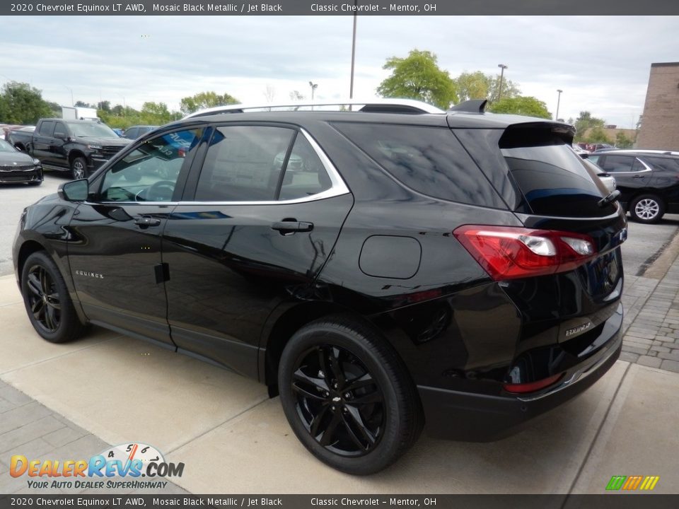 2020 Chevrolet Equinox LT AWD Mosaic Black Metallic / Jet Black Photo #5