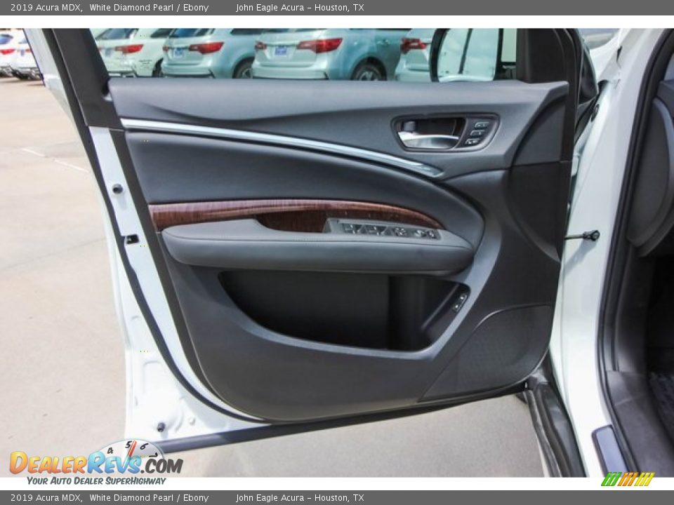 2019 Acura MDX White Diamond Pearl / Ebony Photo #15