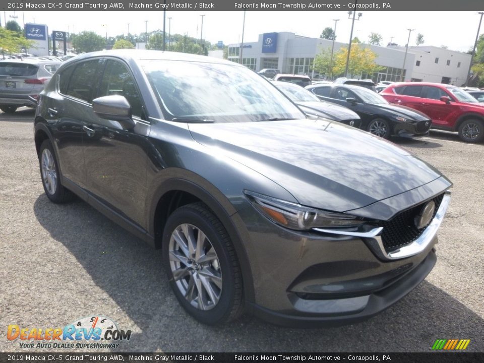 2019 Mazda CX-5 Grand Touring AWD Machine Gray Metallic / Black Photo #3
