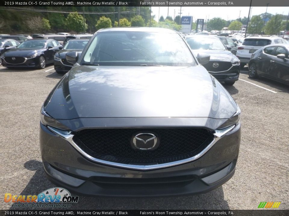 2019 Mazda CX-5 Grand Touring AWD Machine Gray Metallic / Black Photo #4