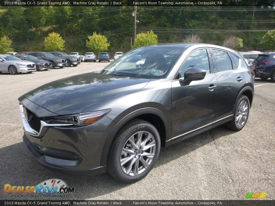 2019 Mazda CX-5 Grand Touring AWD Machine Gray Metallic / Black Photo #5
