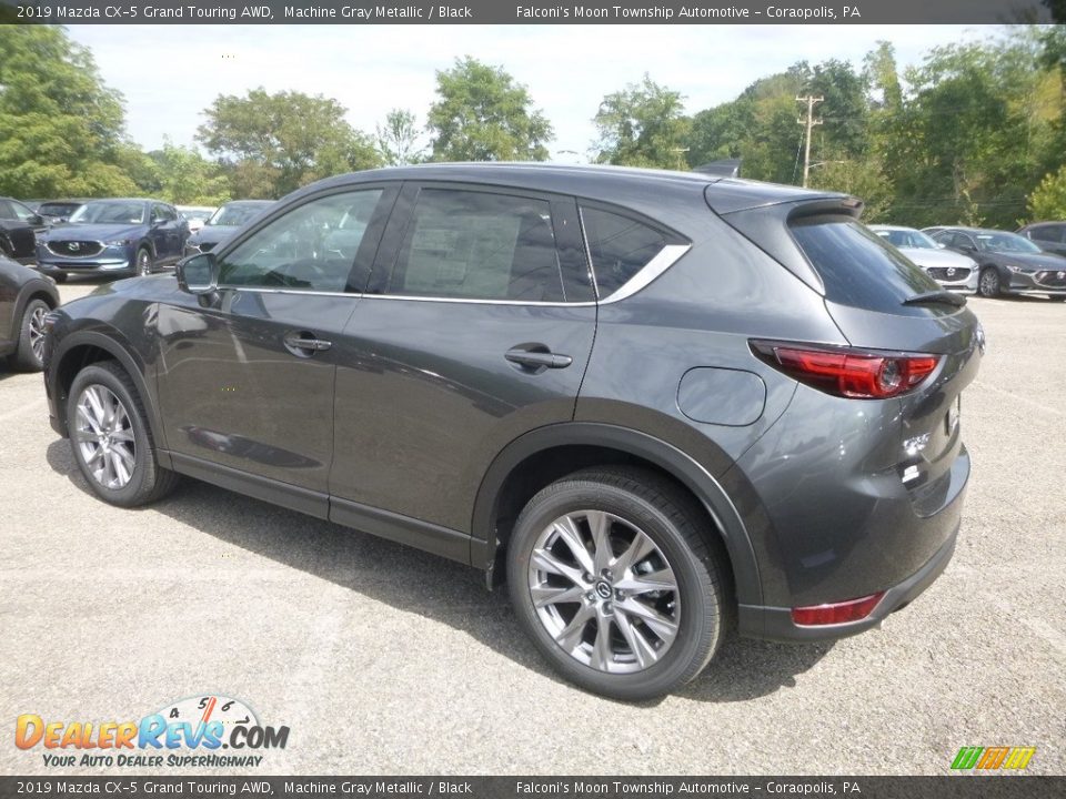 2019 Mazda CX-5 Grand Touring AWD Machine Gray Metallic / Black Photo #6
