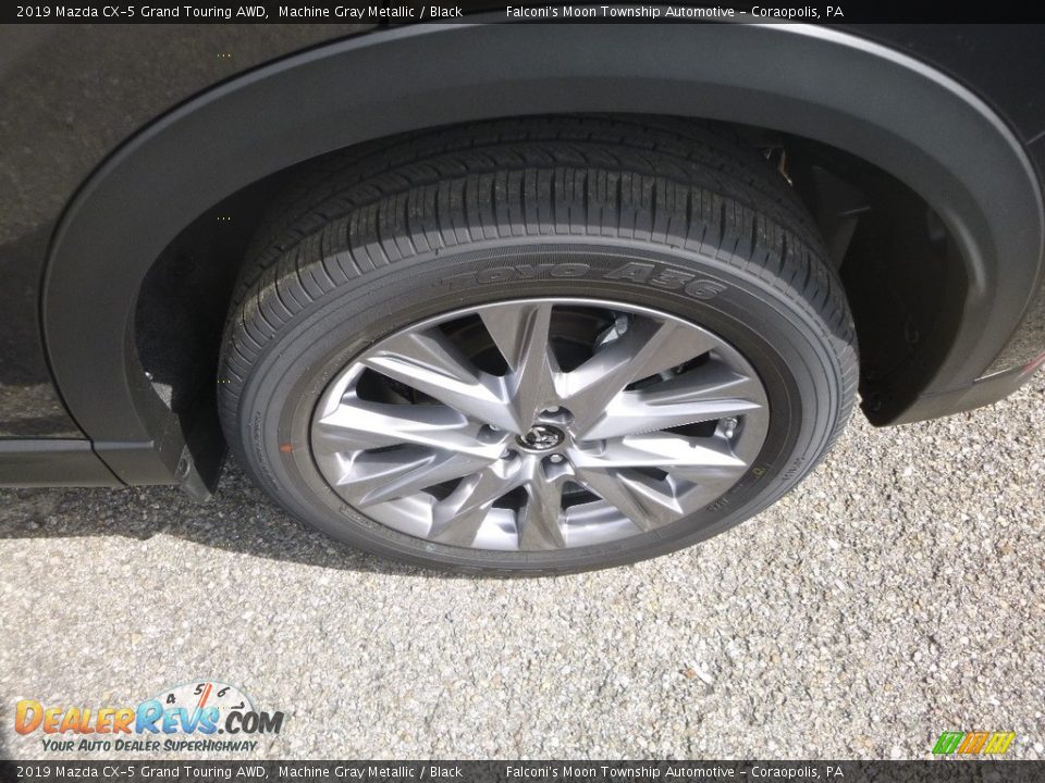 2019 Mazda CX-5 Grand Touring AWD Machine Gray Metallic / Black Photo #7