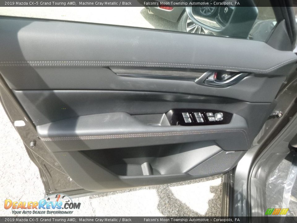 2019 Mazda CX-5 Grand Touring AWD Machine Gray Metallic / Black Photo #10