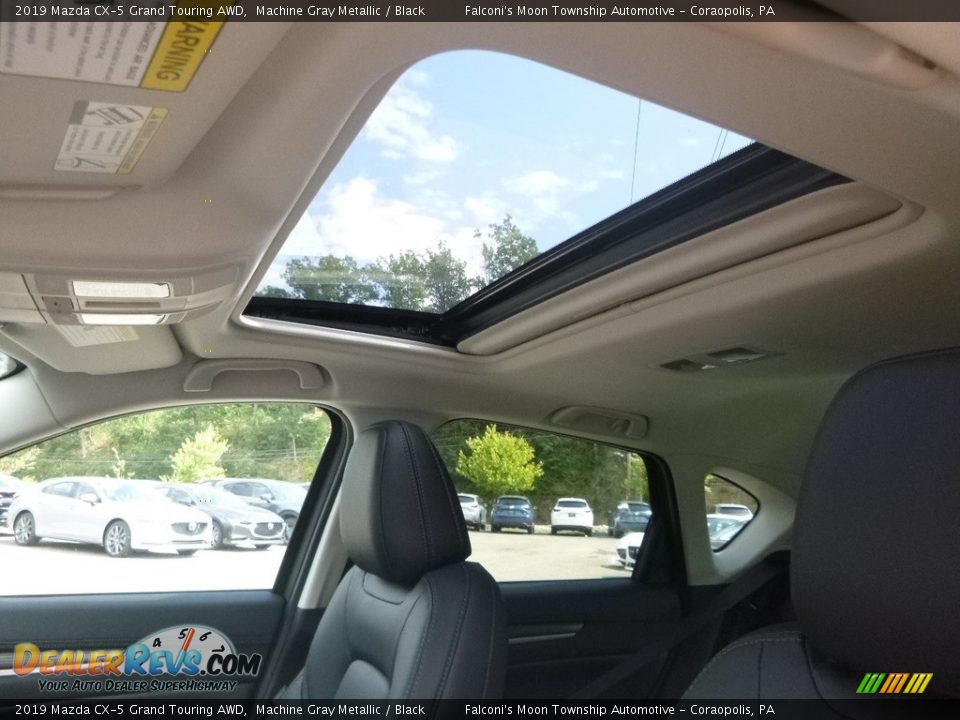2019 Mazda CX-5 Grand Touring AWD Machine Gray Metallic / Black Photo #13