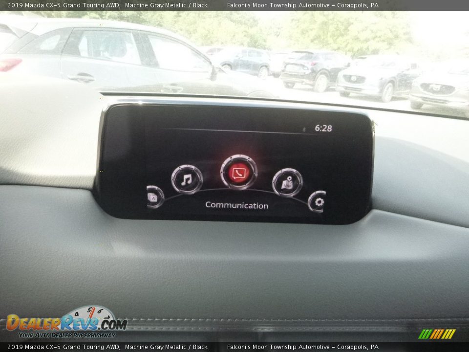 2019 Mazda CX-5 Grand Touring AWD Machine Gray Metallic / Black Photo #14