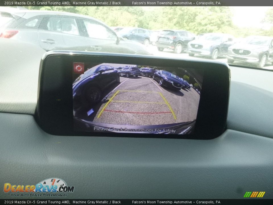 2019 Mazda CX-5 Grand Touring AWD Machine Gray Metallic / Black Photo #15