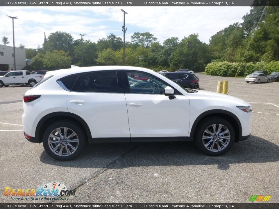 2019 Mazda CX-5 Grand Touring AWD Snowflake White Pearl Mica / Black Photo #1