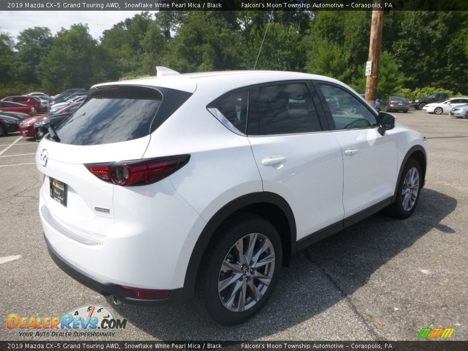 2019 Mazda CX-5 Grand Touring AWD Snowflake White Pearl Mica / Black Photo #2