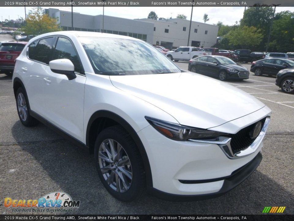 2019 Mazda CX-5 Grand Touring AWD Snowflake White Pearl Mica / Black Photo #3