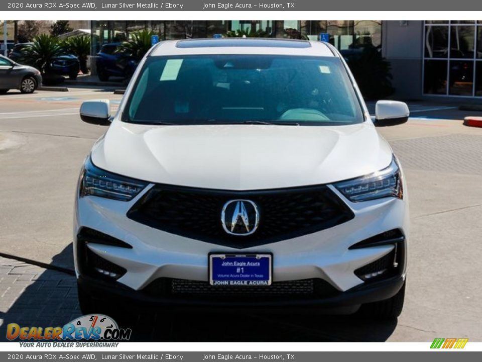 2020 Acura RDX A-Spec AWD Lunar Silver Metallic / Ebony Photo #2