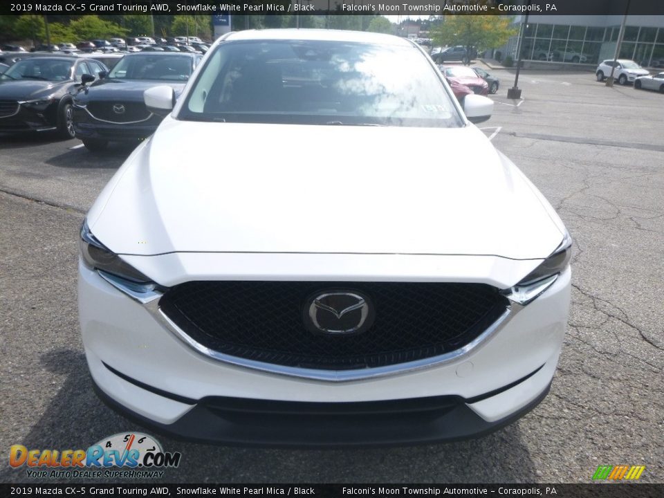 2019 Mazda CX-5 Grand Touring AWD Snowflake White Pearl Mica / Black Photo #4